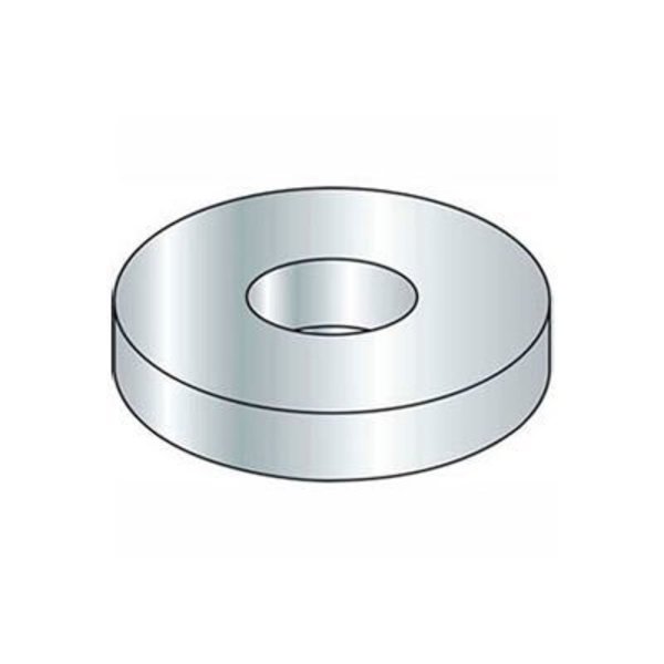 Titan Fasteners 1/2in Flat Washer - SAE - 17/32in I.D. - Steel - Zinc - Grade 2 - Pkg of 1 Lb. HPD08